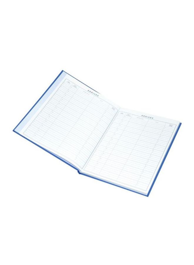 FIS A4 French Courier Arrive Book Blue - Image 2