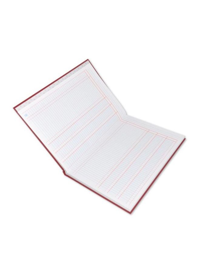 إف اي أس  دفتر تحليل من 3 أعمدة كستنائي - Image 2