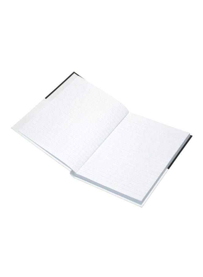 FIS 5-Piece A4 Hard Cover Notebook Set Black/White - Image 3