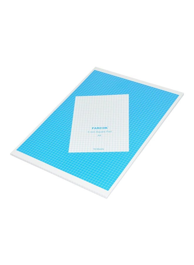 FIS 12-Piece A4 Notebook Blue/White - Image 3