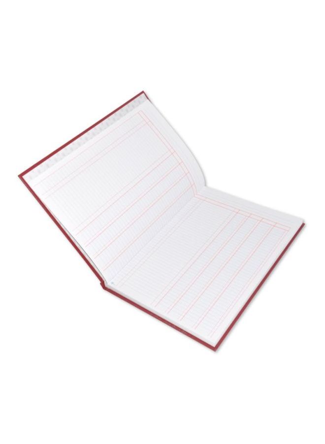 FIS 4-Column Analysis Book Maroon - Image 2