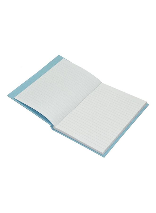 إف اي أس  دفتر ملاحظات مسطر أحادي بغلاف مقوى من كراستين 96 صفحة أزرق - Image 2