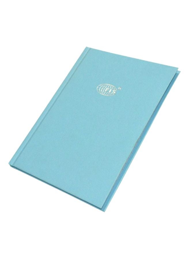 إف اي أس  دفتر ملاحظات مسطر أحادي بغلاف مقوى من كراستين 96 صفحة أزرق - Image 1