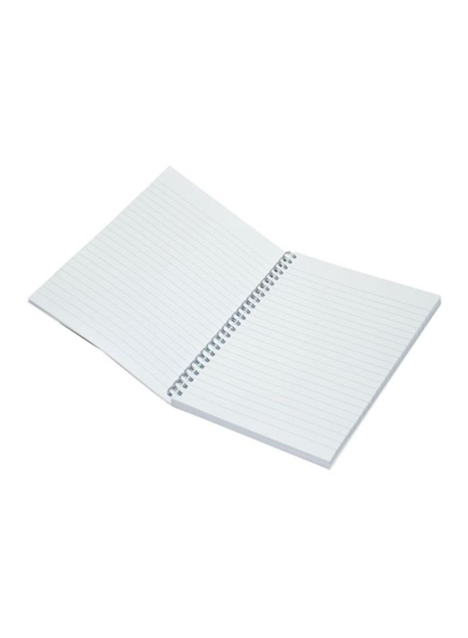 إف اي أس  طقم دفتر ملاحظات بسلك قياس A5 مع غطاء ناعم من 10 قطع بيج/ بني/ أخضر - Image 2