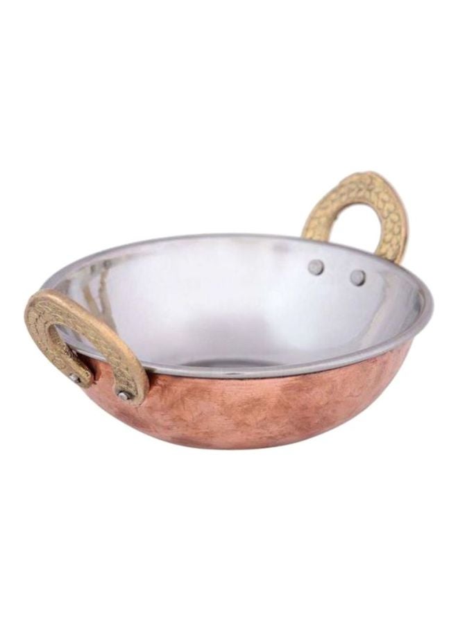 RAJ Copper Kadai Copper 5x17.5cm  - Image 2