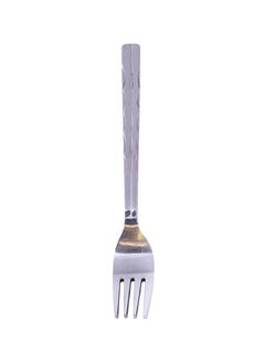 RAJ 12-Piece Symphoney Dessert Fork Set Silver  - Image 2