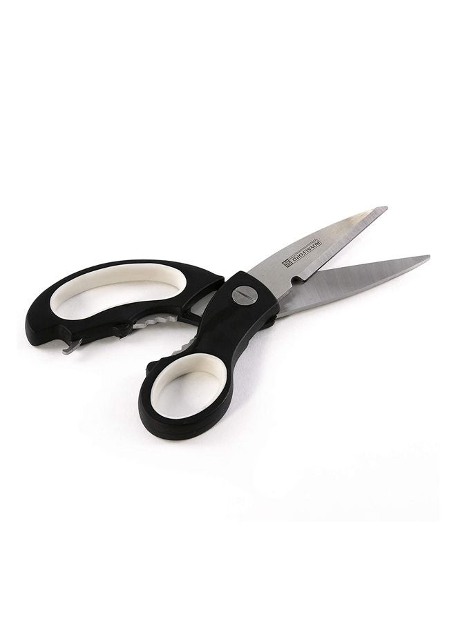 Royalford 3-In-1 Kitchen Scissor Black/Silver/White  - Image 2