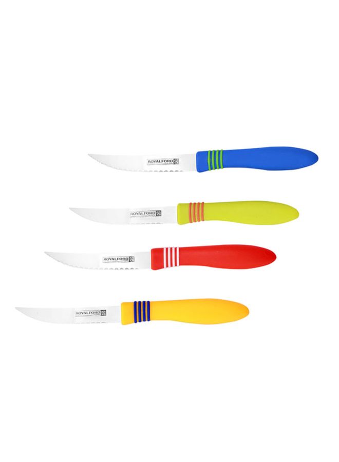 Royalford 12-Piece Fruit Knife Set Multicolour 44.5x24.9x1.8cm - Image 5