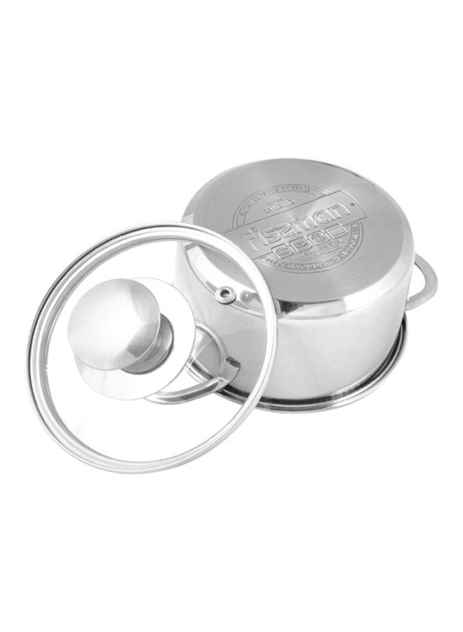 فيسمان إناء طهي من سلسلة بامبينو من الاستانلس ستيل بغطاء فضي 14х7.5cm/1.1لترات - Image 2
