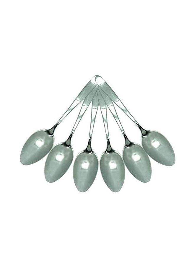 RAJ 6-Piece Table Spoon Set Silver  - Image 1