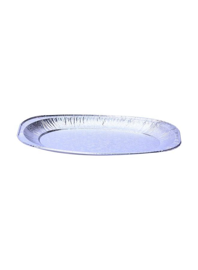 Hotpack 5-Piece Large Aluminium Platter 65180 Silver 17inch - Image 3