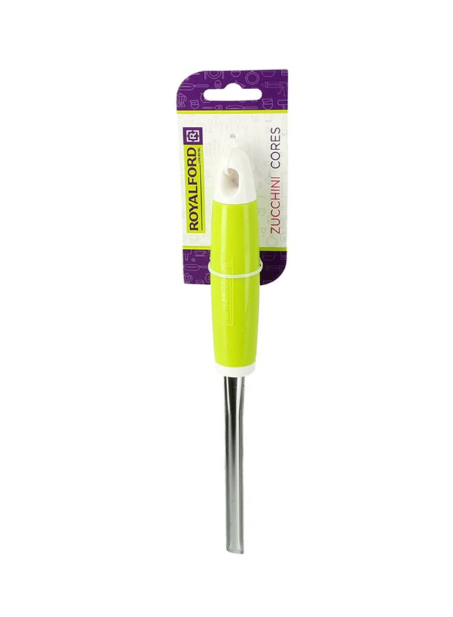Royalford Zuchini corer stainless steel+ABS Silver/Green/White 25.6x1.3cm  - Image 4