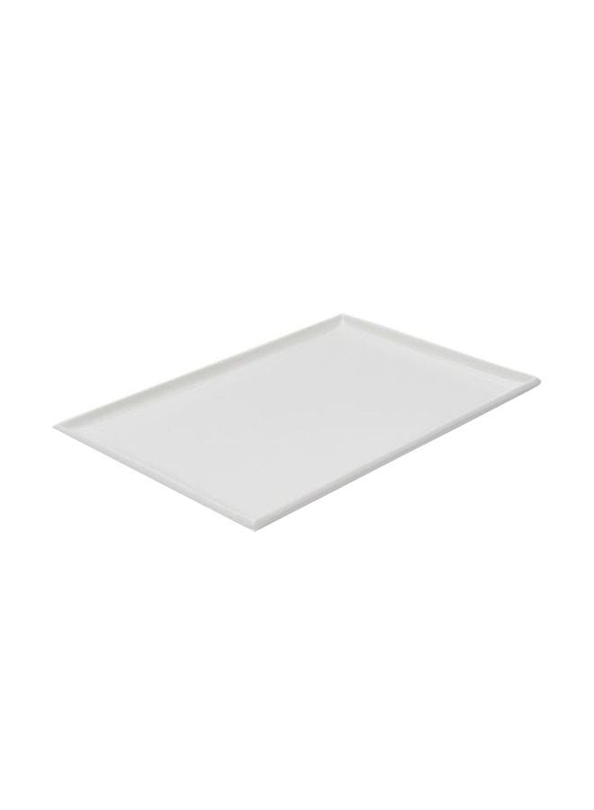 فيرونا طبق مستطيل أبيض 29.6x20.3سم  - Image 1