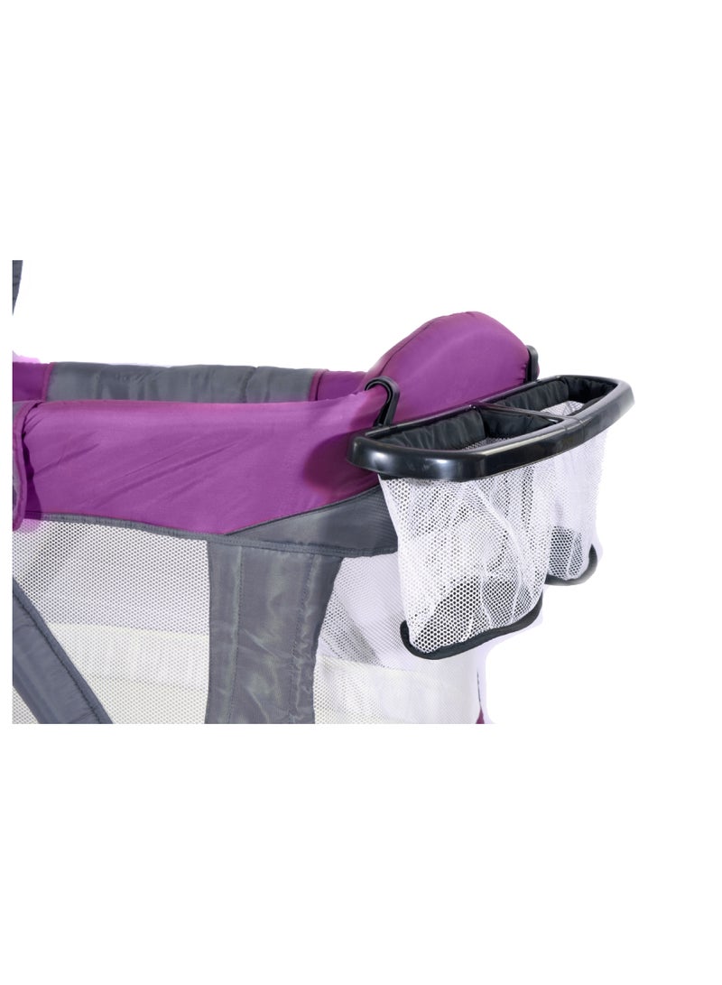 Uni baby - Mini Park Crib Purple - Image 1