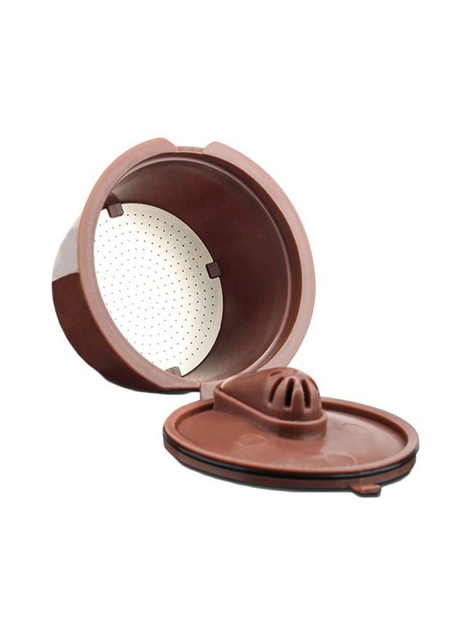 Beauenty Refillable Coffee Filter Brown 5.4x3.5cm - Image 1