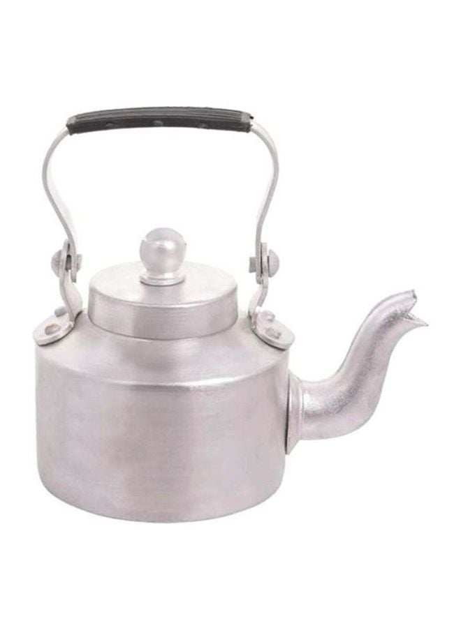 Aluminium Kettle With Handel Silver