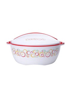 Premier Casserole White with Red and Multicolor Design 8000ml - v1615832205/N11062427A_1