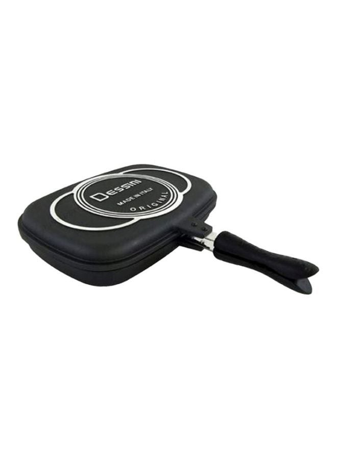 ديسيني مقلاة بوجهين تعمل بالضغط أسود 36سم - Image 3