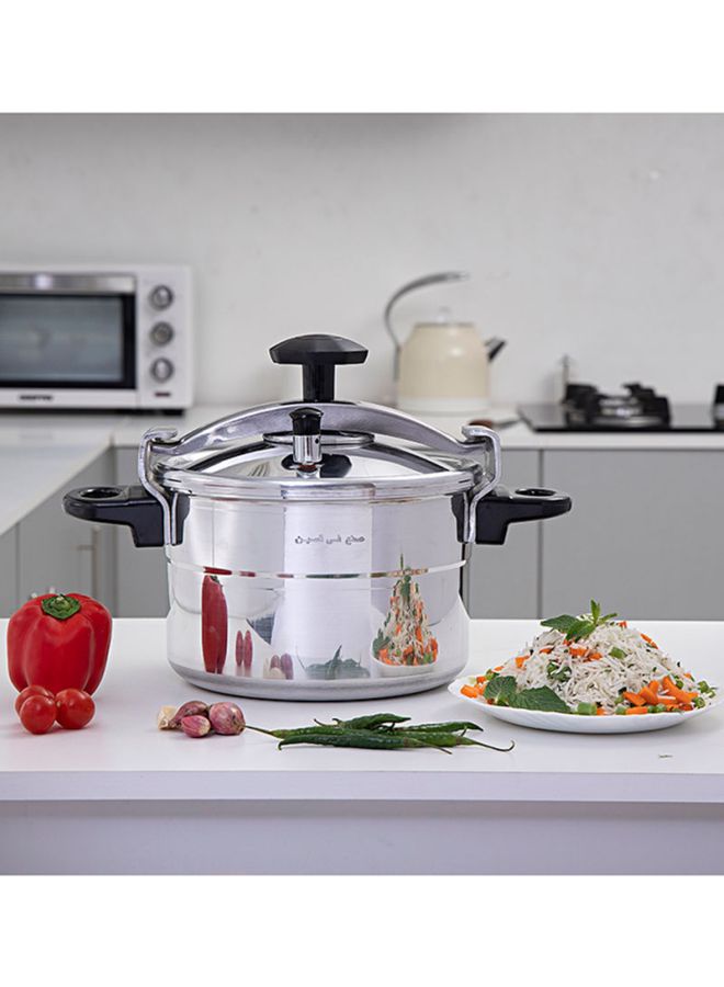 Aluminum Multi-Safety Device With Cool Touch Handles Pressure Cooker Silver 9Liters - v1615832230/N13555018A_9