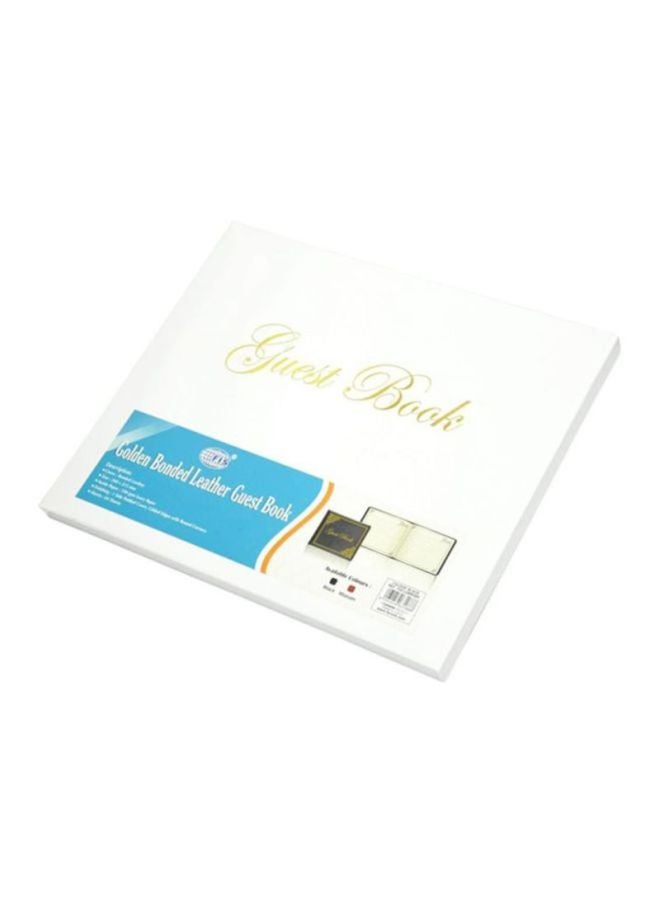 إف اي أس  دفتر زيارة مثبت بغلاف من الجلد أسود - Image 3