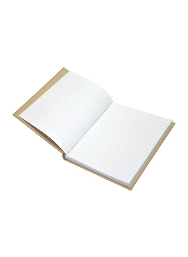 إف اي أس  طقم دفاتر ملاحظات بغلاف مقوّى مكوّن من 5 قطع بيج / أسود - Image 2