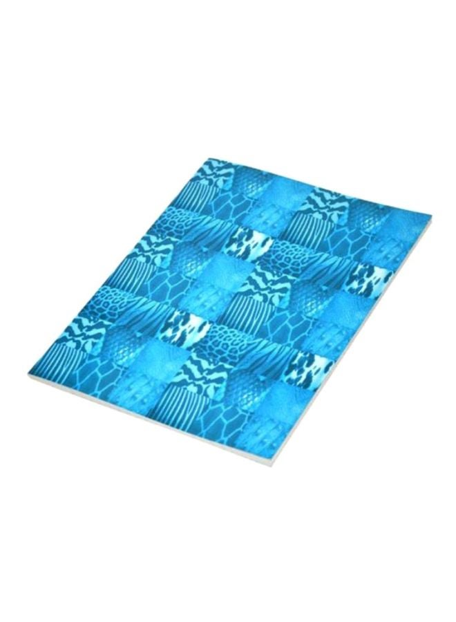 إف اي أس  دفتر واجبات مسطر مقاس A4 بنمط فرنسي أزرق - Image 1