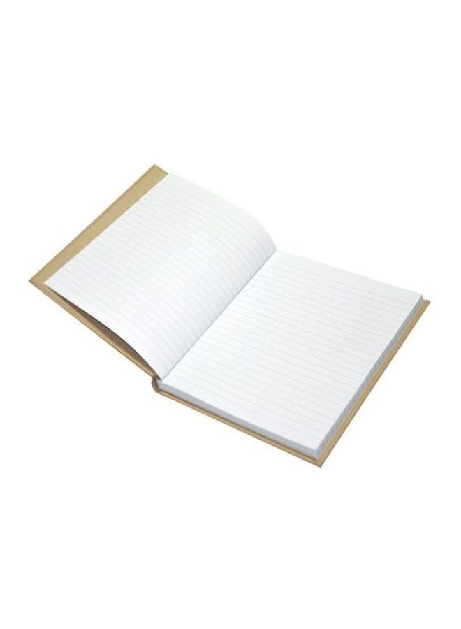 إف اي أس  طقم دفتر ملاحظات بسلك قياس A4 مع غطاء صلب من 5 قطع بيج / أسود - Image 2