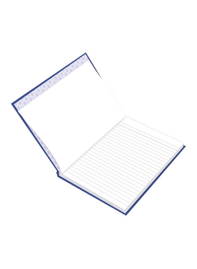A7 Manuscript Books 8mm Single Ruled, 144 Sheets Blue