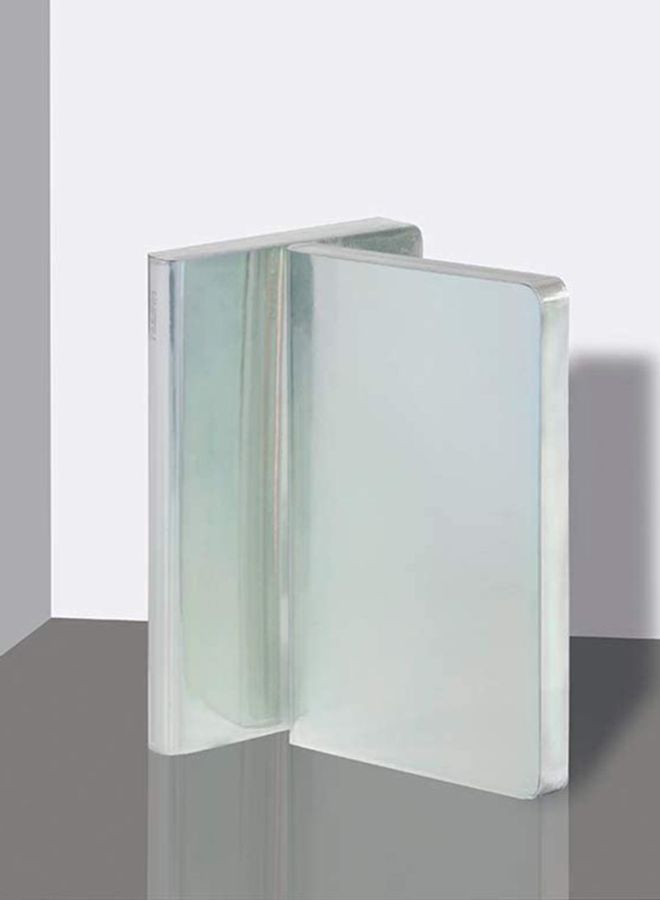 Nuuna Fluid Chrome Notebook, 176 Pages Silver  - Image 3