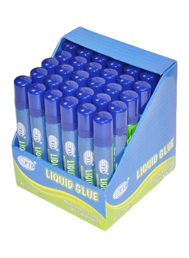 FIS 36-Piece Fis Liquid Glue Set White - Image 1