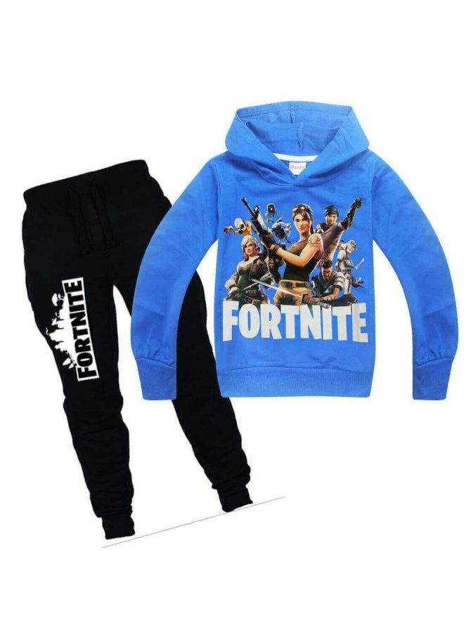 جولي طقم بنطال وهودي بطبعة من لعبة الفيديو "Fortnite"  - Image 1