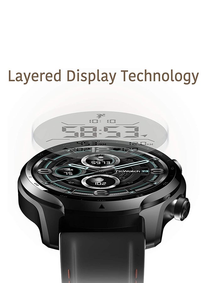 TicWatch - Pro 3 GPS Smartwatch Shadow Black - Image 1