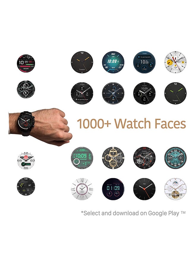 TicWatch - Pro 3 GPS Smartwatch Shadow Black - Image 1