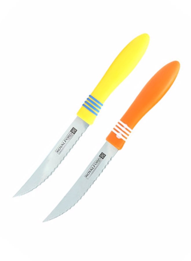 Royalford - 2-Piece Pairing Knives Set Assorted Color - Image 1