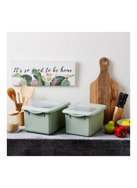 Spectra Rice Box With Cup Multicolour 15Liters