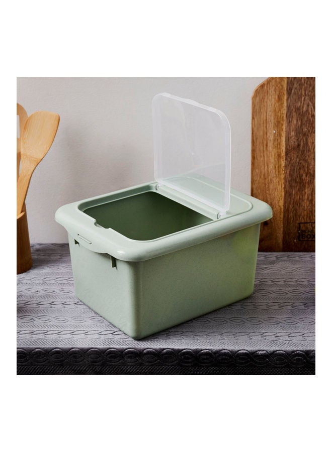 Home Box Spectra Rice Box With Cap Light Green 10Liters - Image 3