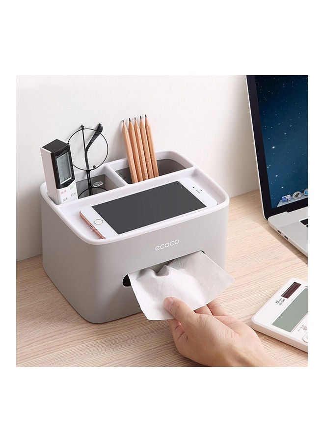 ecoco Multifunctional Facial Tissue Box Grey  - Image 3