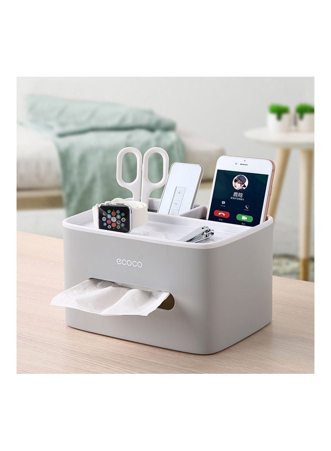 ecoco Multifunctional Facial Tissue Box Grey  - Image 4