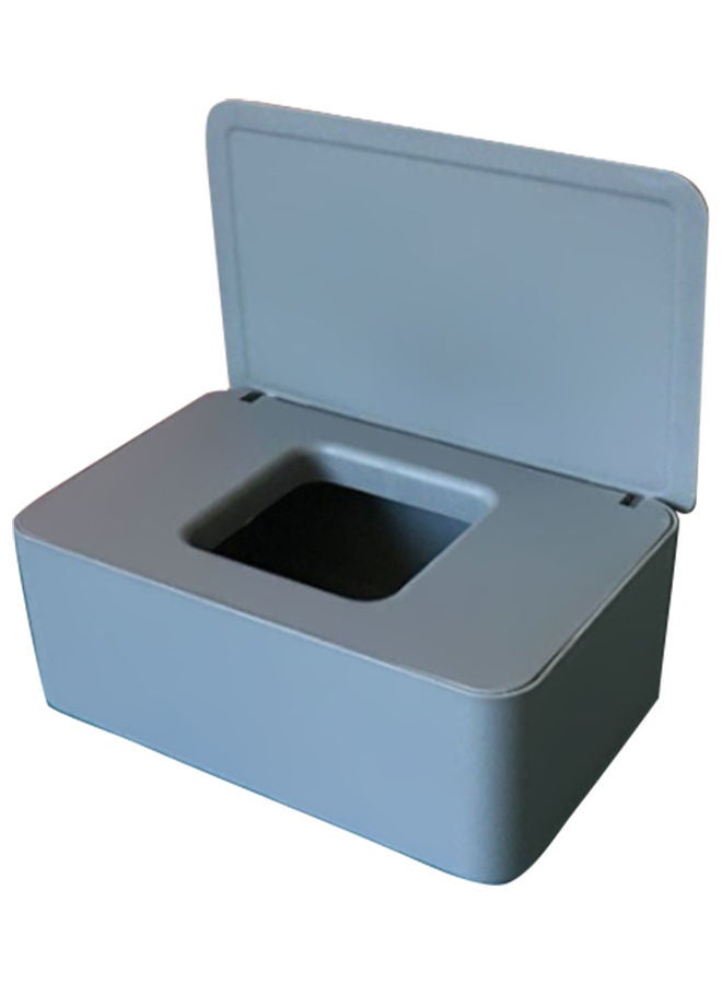 Wet Tissue Case With Lid Grey