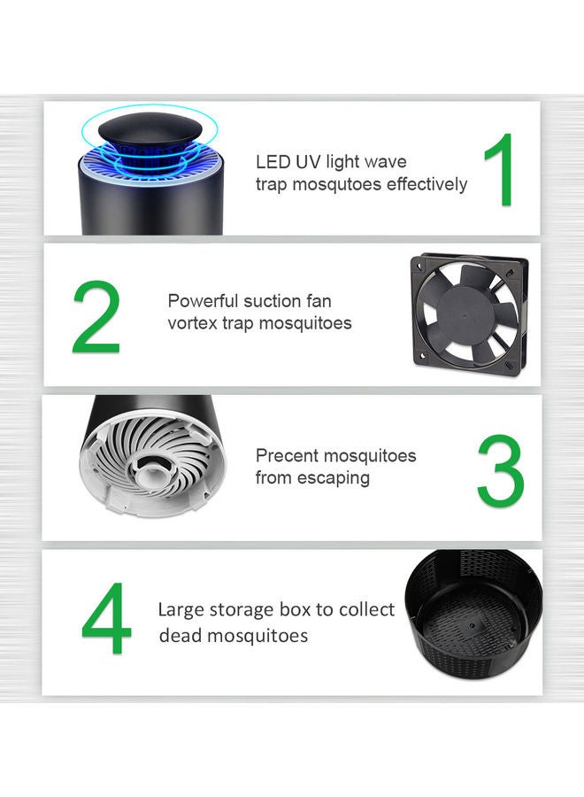 Mosquito Killer Lamp Black/White - Image 5