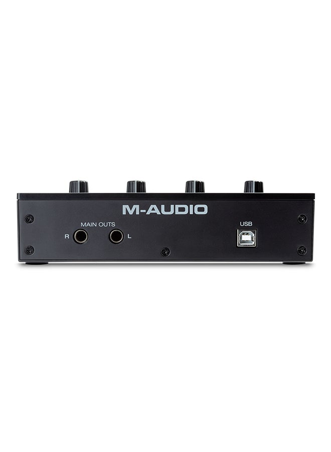 M-Audio M-Track Duo USB Audio Interface With Dual XLR, Line And DI Inputs MTRACK DUO black  - Image 4