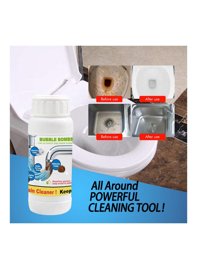 Powerful Pipe Dredging Agent Bathroom Sink Drain Cleaner White