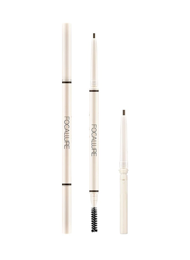 FOCALLURE - FA-118-1 -Artist sketch eyebrow pencil-#1    (Triangle Tip) Brown - Image 1