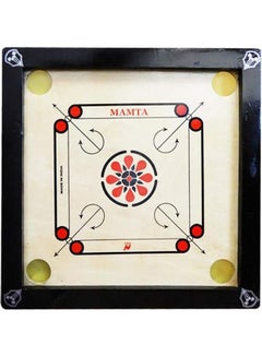 Wooden Carrom Board With Coins / Striker / Powder 4 Players