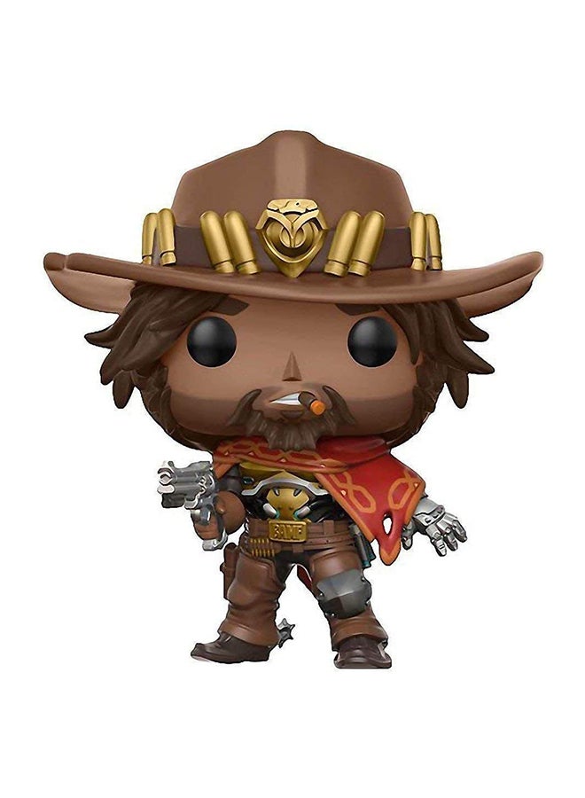 Funko - POP Overwatch  McCree Bobblehead Figure 182 2.5 x 2.5 x 3.75inch - Image 1