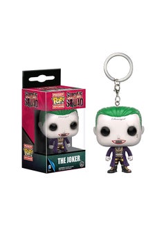 سلسلة مفاتيح قابلة للتجميع بتصميم واقعي من POP! لعبة شخصية الجوكر من فرقة Suicide Squad