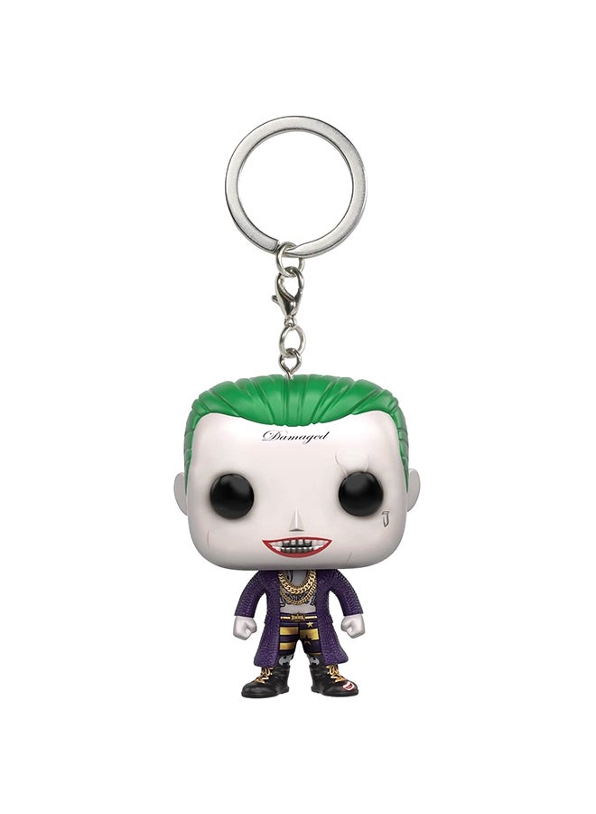فانكو - سلسلة مفاتيح قابلة للتجميع بتصميم واقعي من POP! لعبة شخصية الجوكر من فرقة Suicide Squad - Image 1