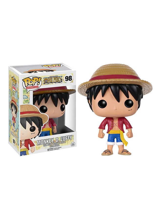 Funko - Pop Animation Monkey.D.Luffy Figure 6.5inch - Image 1