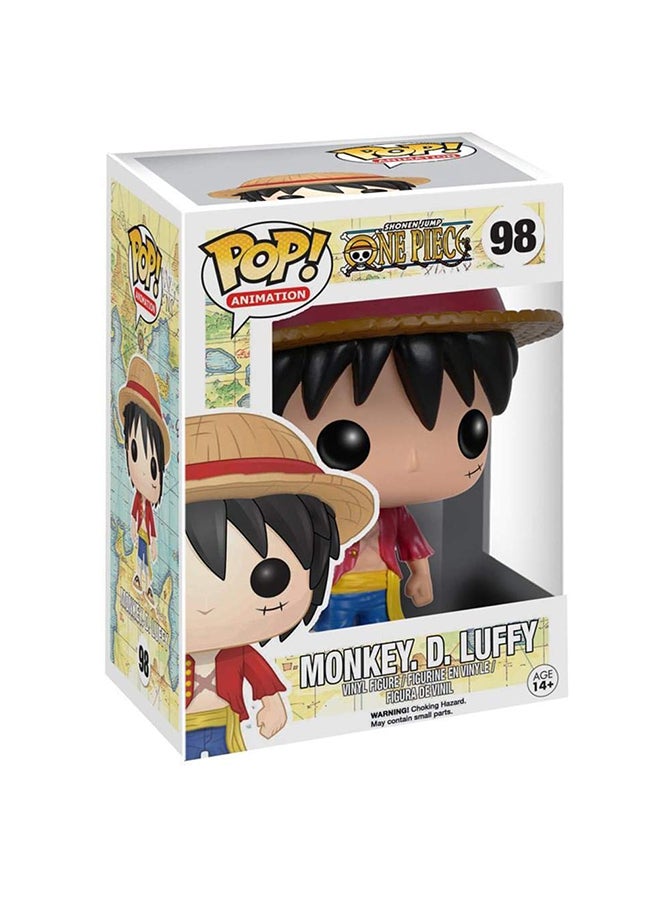 Funko - Pop Animation Monkey.D.Luffy Figure 6.5inch - Image 1