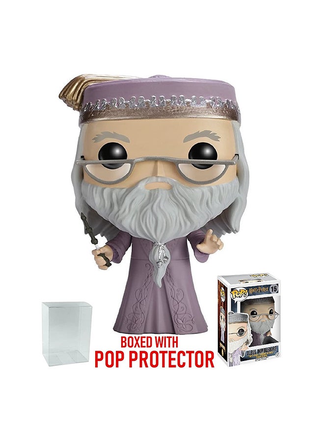 Harry Potter Dumbledore With Wand 16.26 x 11.43 x 8.89cm
